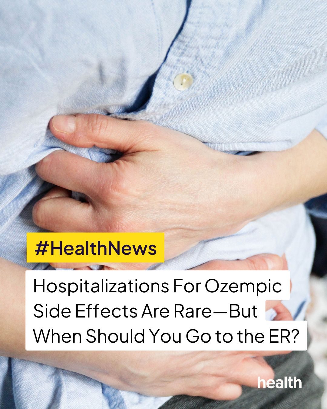 A new report estimated that there are about four emergency department visits for every 1,000 patients taking semaglutide, the active ingredient in Ozempic and Wegovy. See link below ⬇️