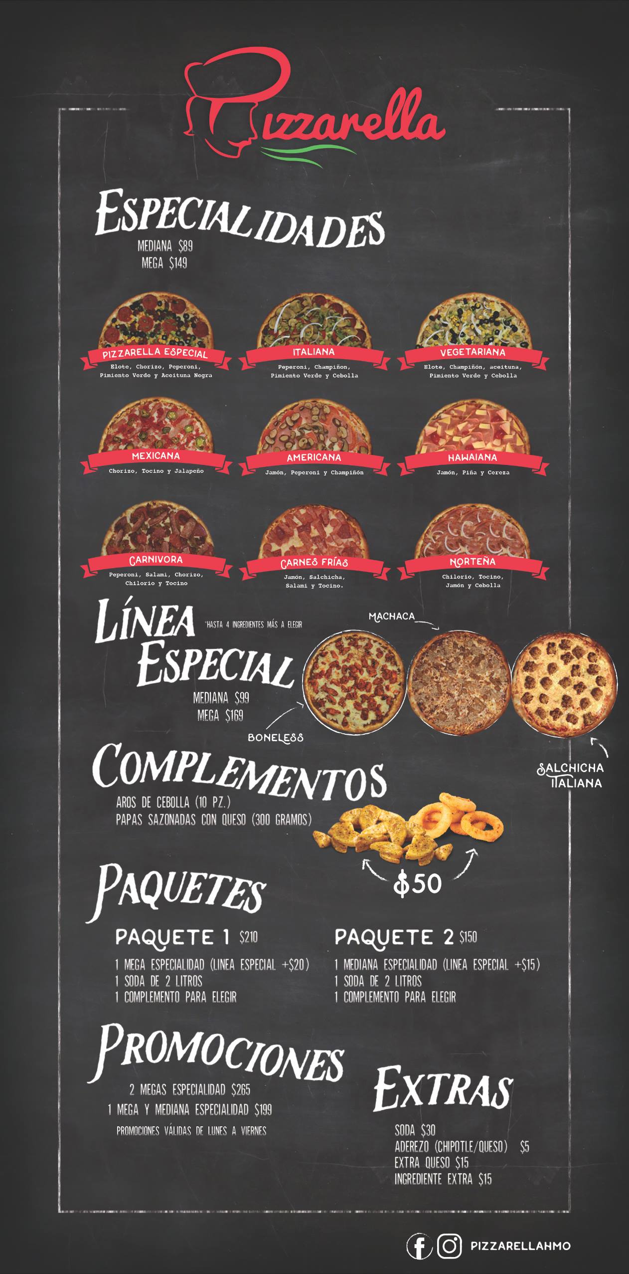 PizzaRella - ¿Ya conoces nuestro nuevo #menú2018? 😍...