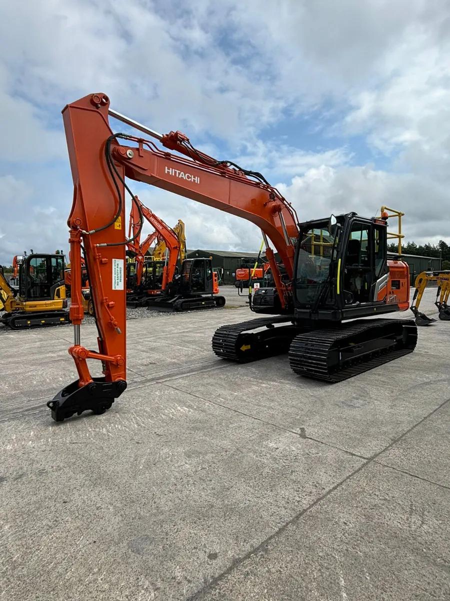 2022 Hitachi ZX130LCN-7 ✓700mm Pads ✓Hammer piped ✓Check valves