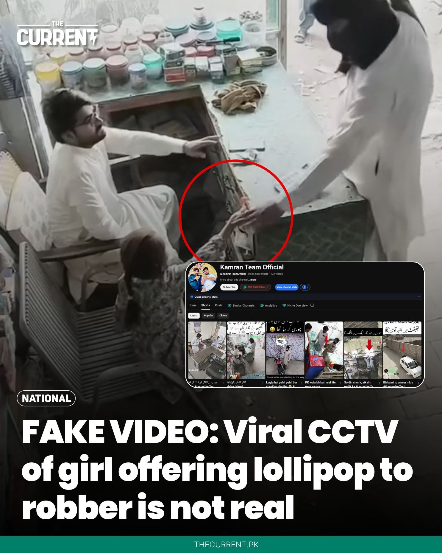 The Current - The viral video that showed a young girl offering her ...