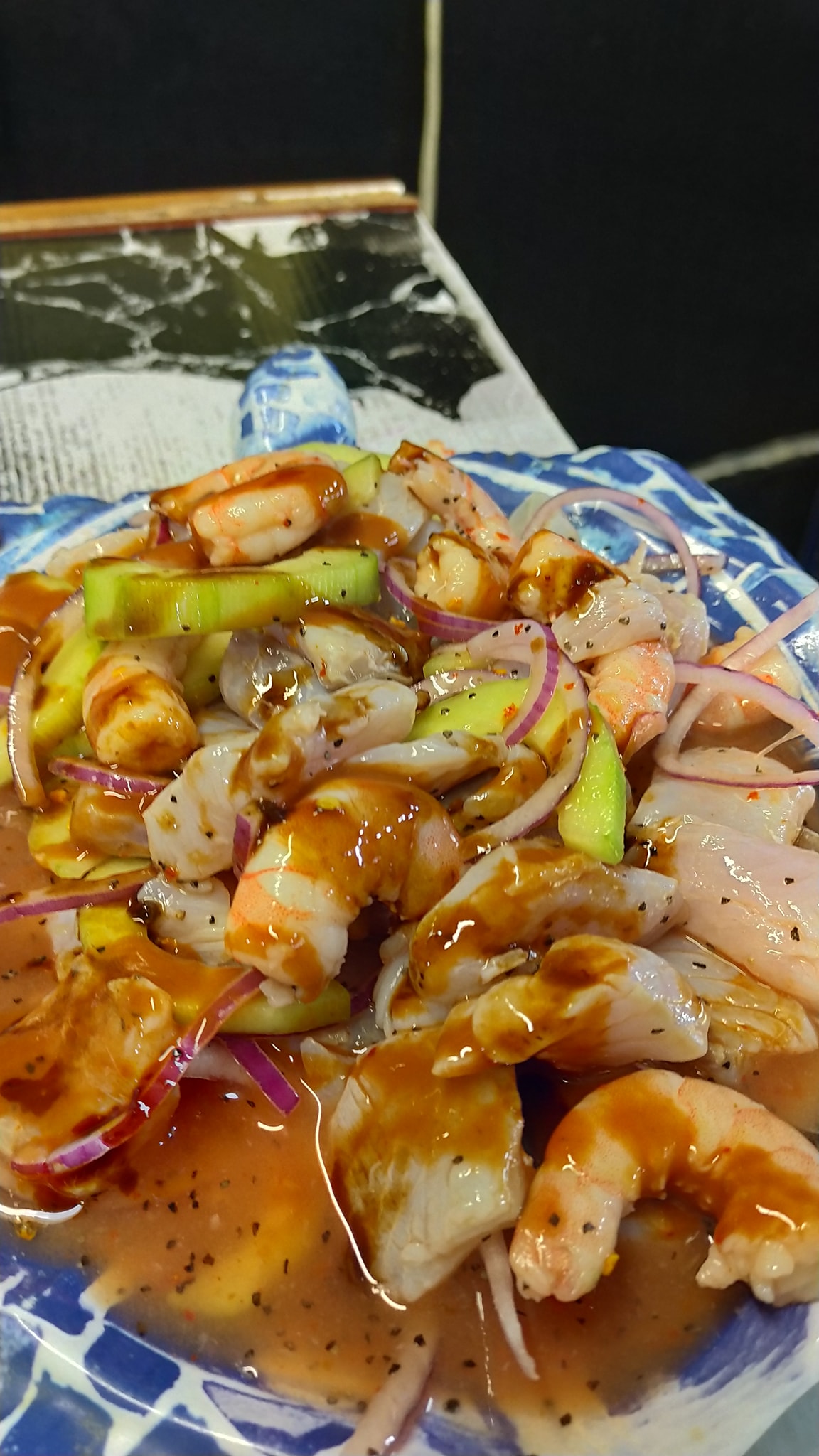 Botana callo de róbalo y... - Aguachiles y Ceviches El Mango | Facebook