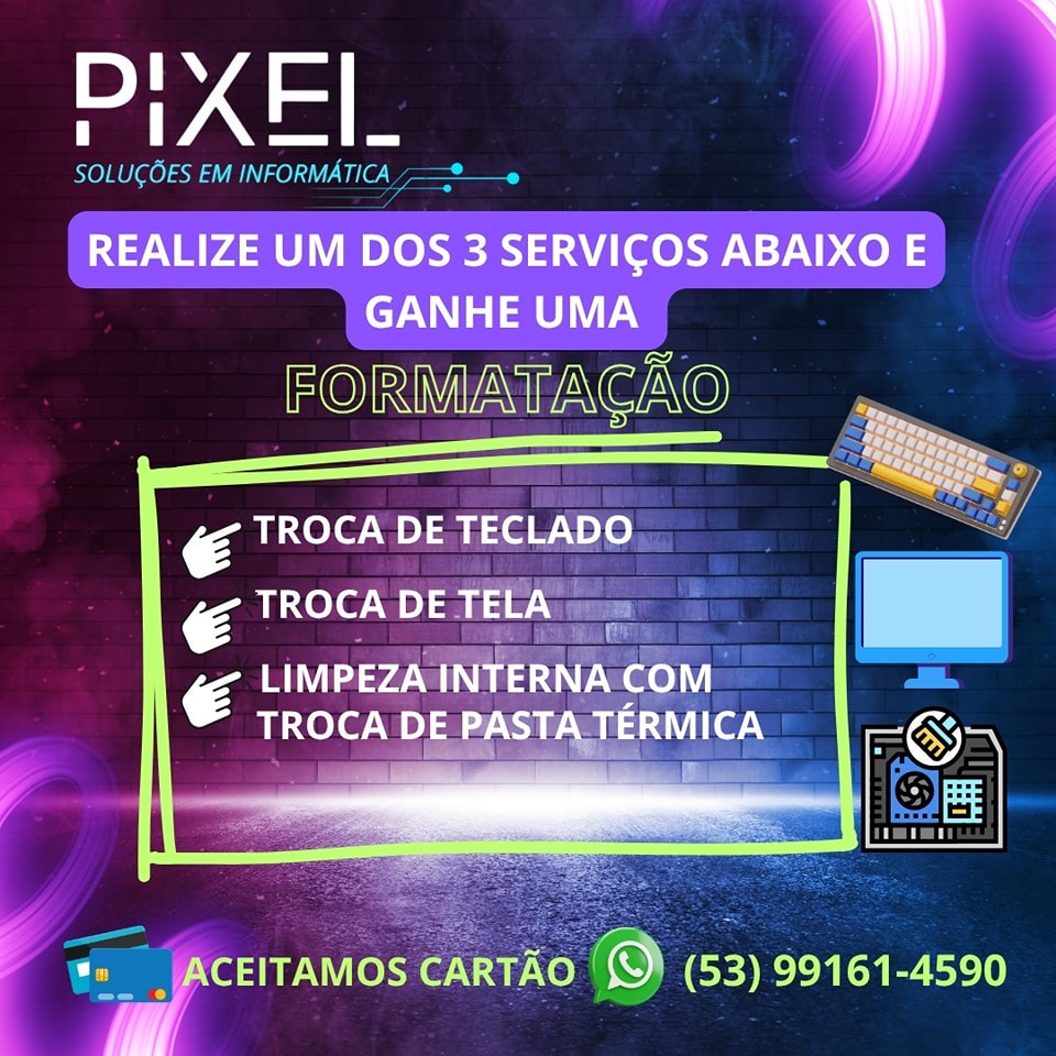 Pixel Informática | Pelotas RS