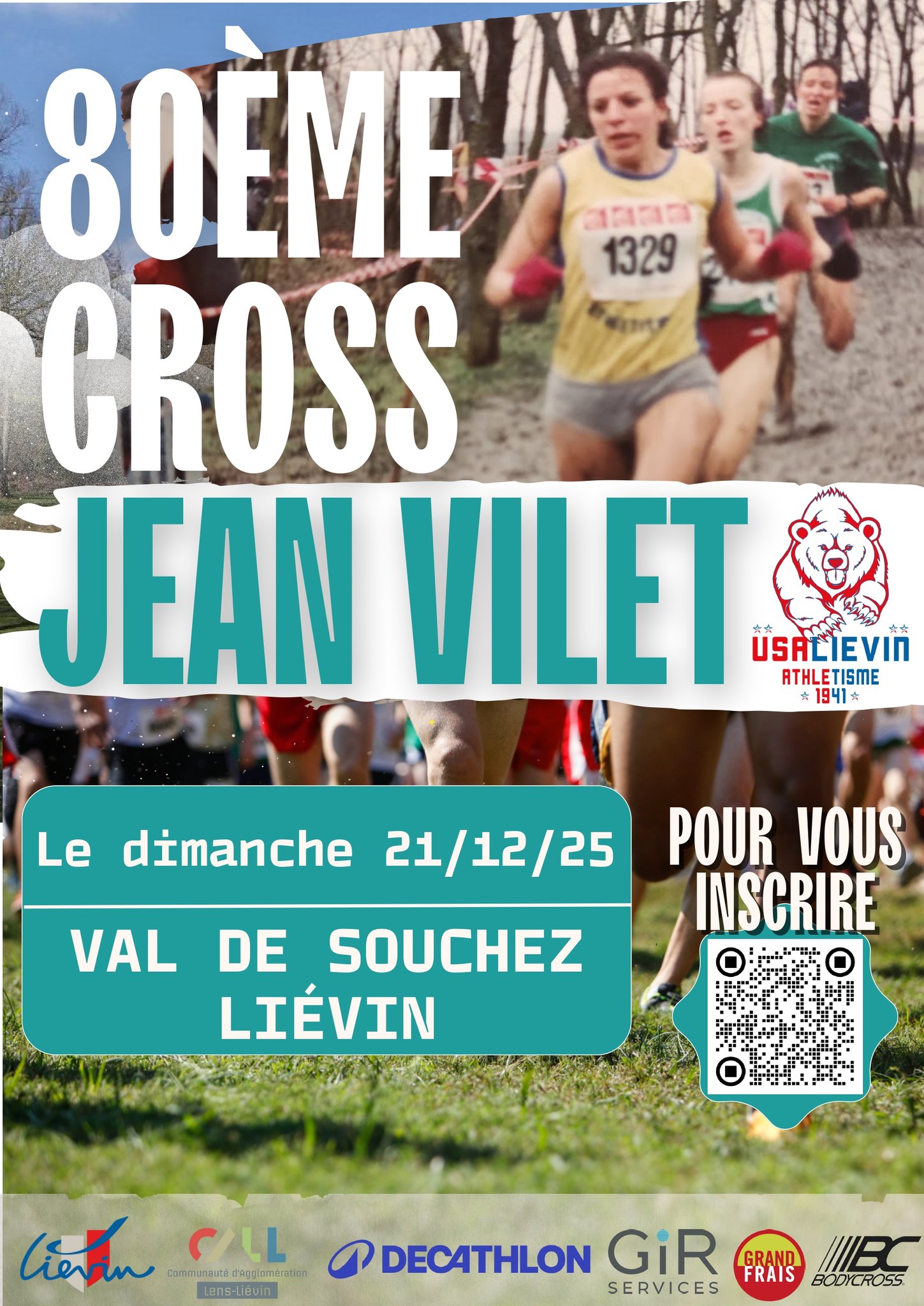 ℹ️ 80ème Cross Jean Vilet ℹ️ L'USA... - USA Liévin Athlétisme | Facebook