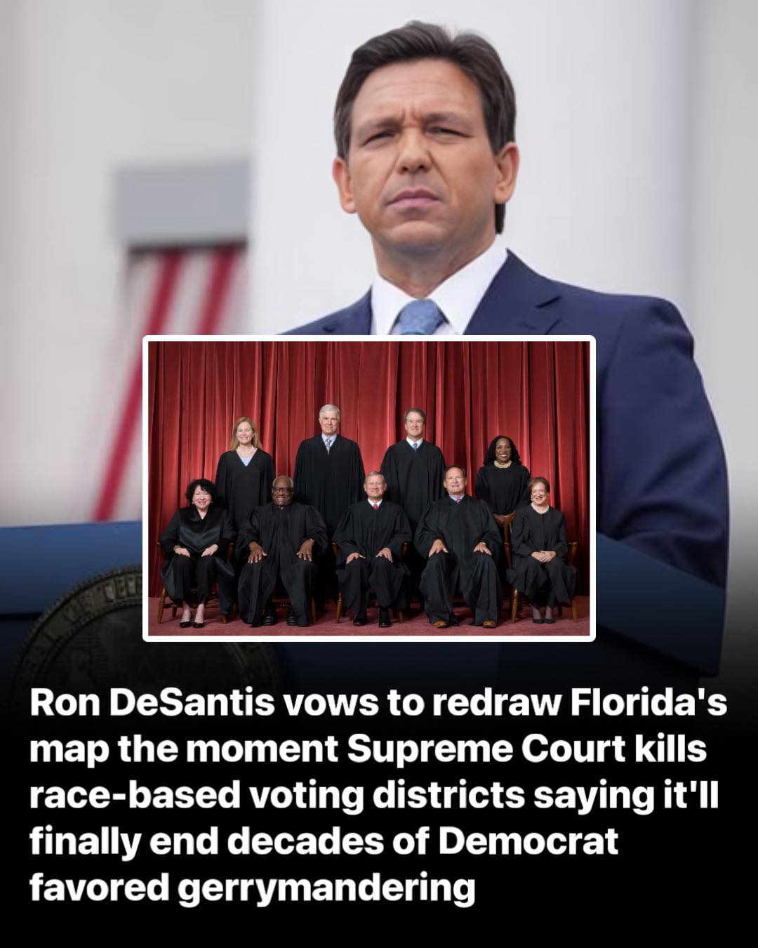 The Hodgetwins - 🚨 Ron DeSantis vows to redraw Florida’s map the moment ...