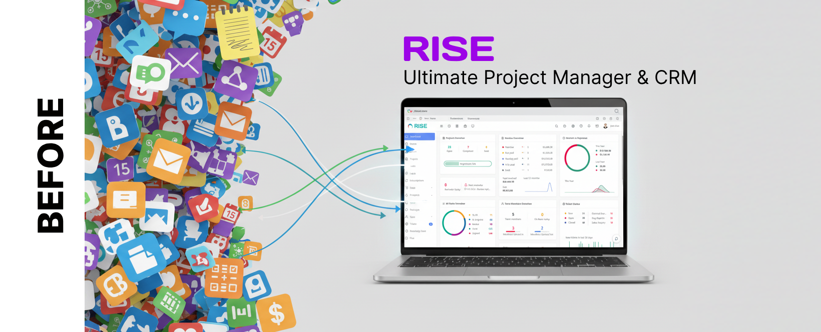 RISE - Ultimate Project Manager & CRM