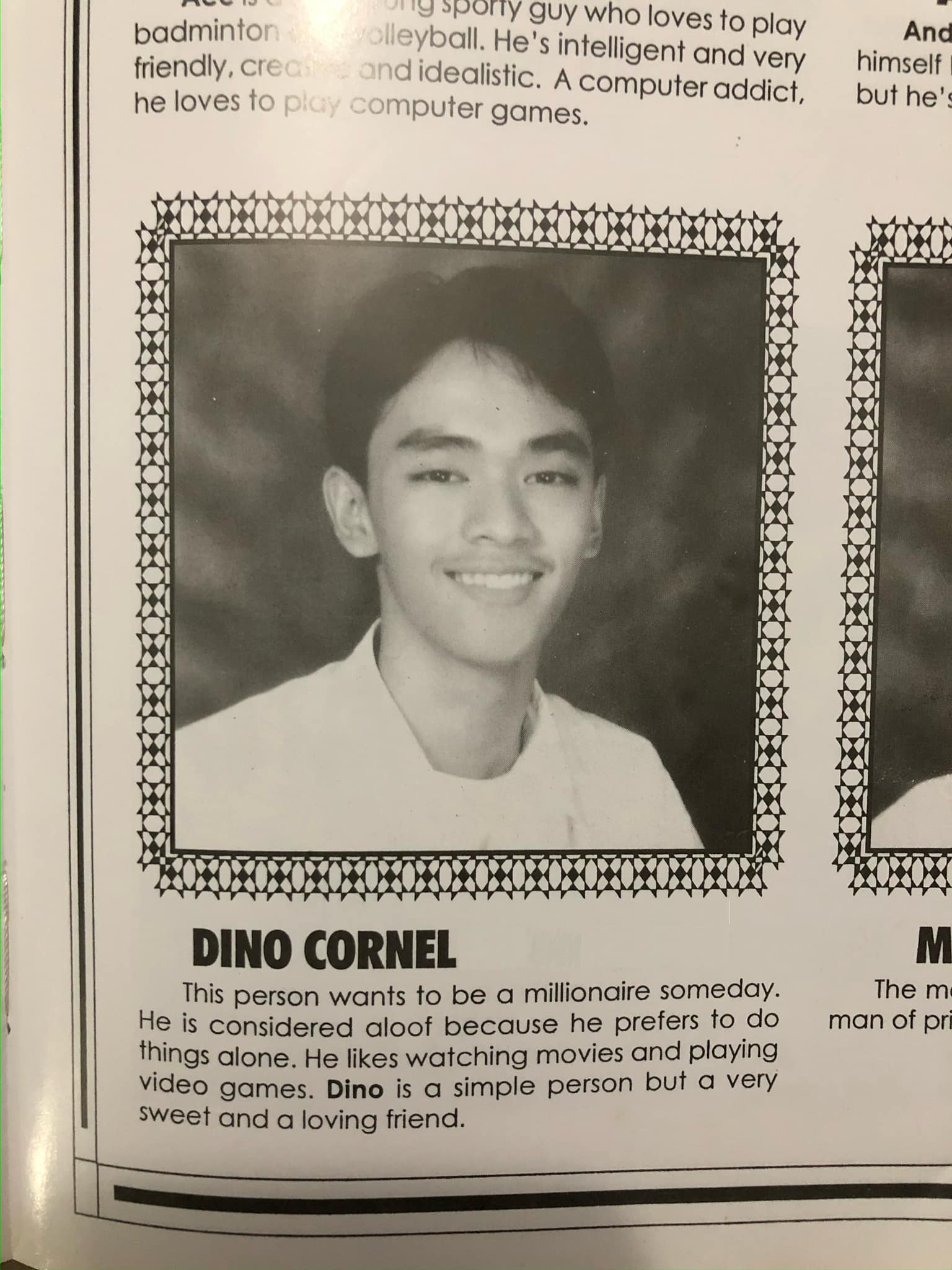 Dinocornel - Nasaan na kaya yung nagsulat ng HS yearbook...