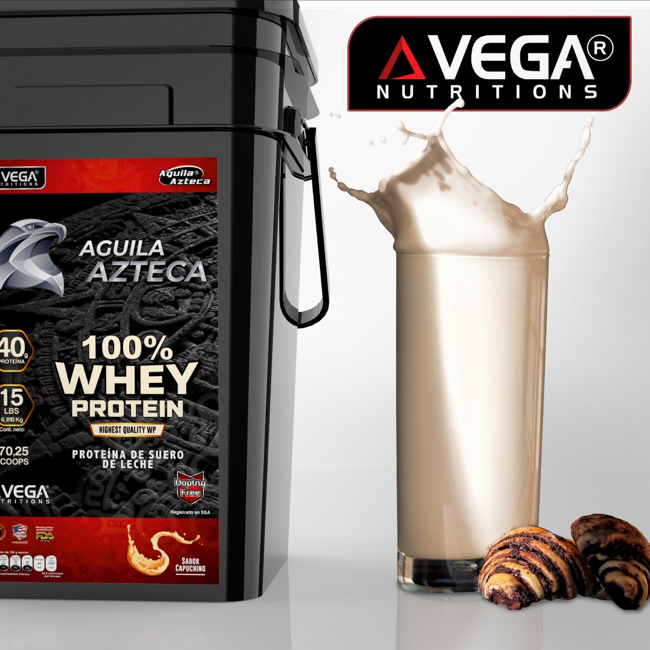 Águila Azteca 100% Whey Protein... - jcarlosveganutritions | Facebook