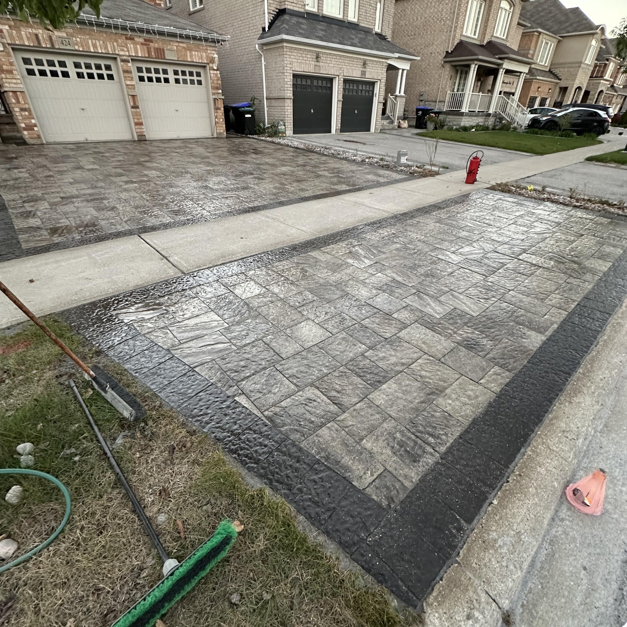 ⭐️We re levelled this walkway, we pressure washed it all, placed new ...