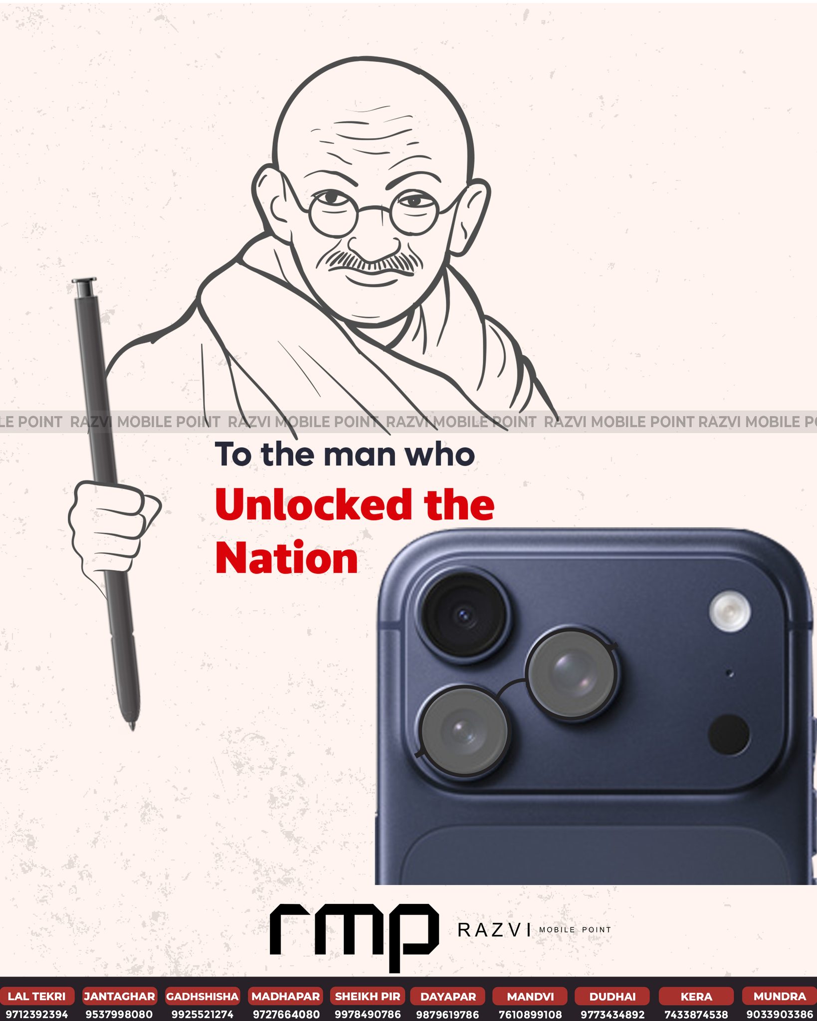 Razvi - 🌿 Honoring the life of Mahatma Gandhi – a symbol of truth ...
