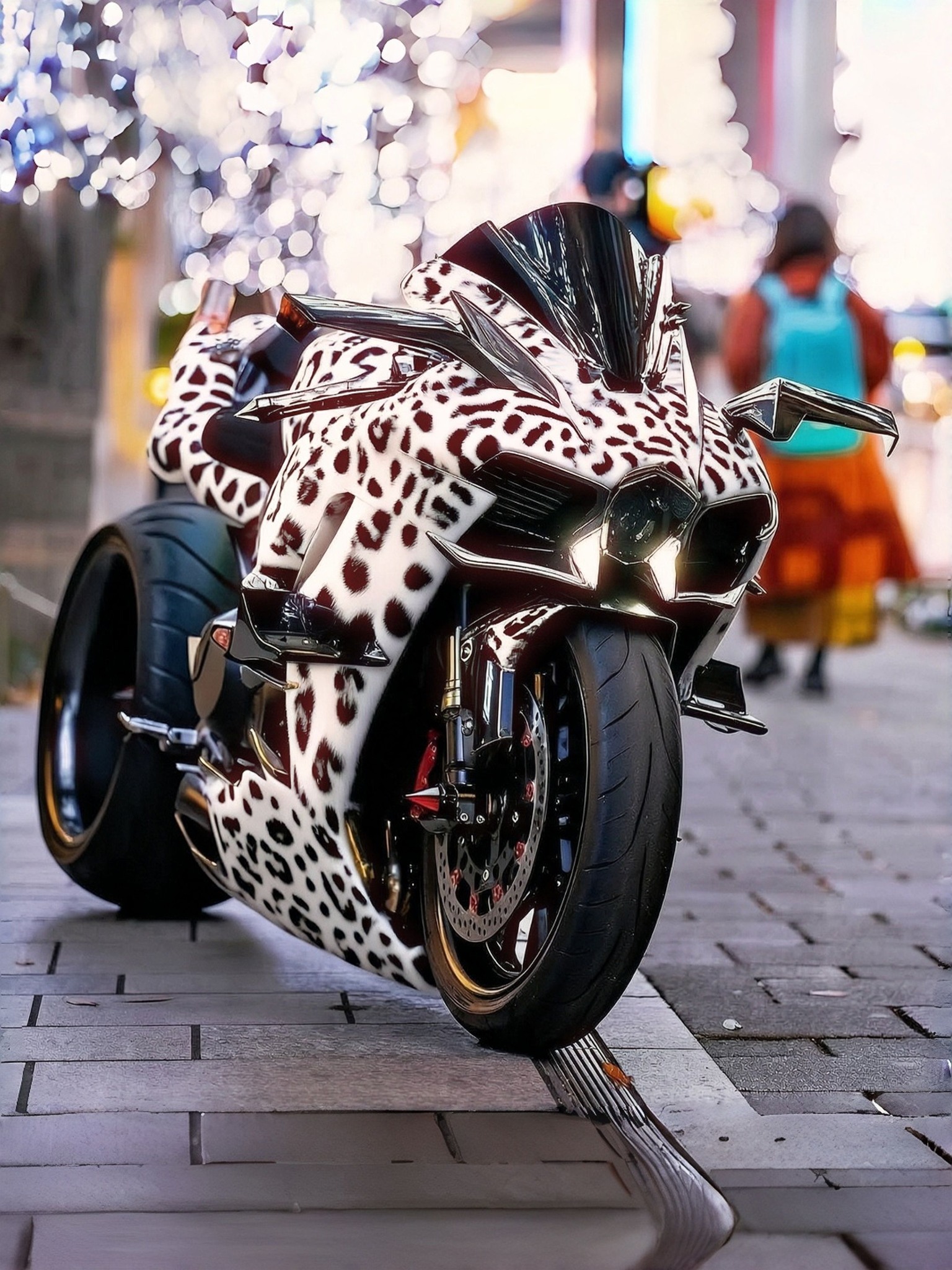 カメレオンページ Chameleon Beast ZX-10R - Neon Purple Green Edition