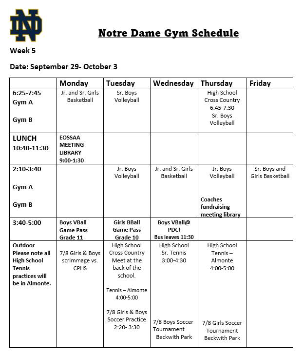 Notre Dame Catholic High School | Carleton Place ON