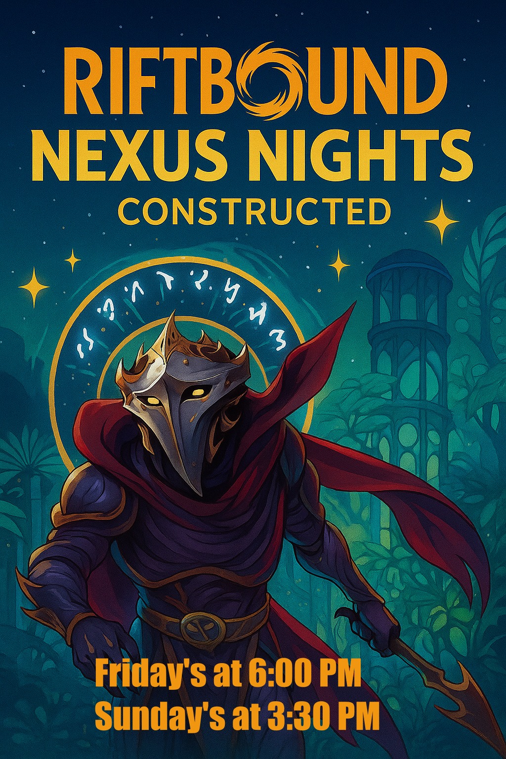 Cosmic - 🌌⚔️ RIFTBOUND NEXUS NIGHTS — CONSTRUCTED! ⚔️🌌 The Nexus is ...
