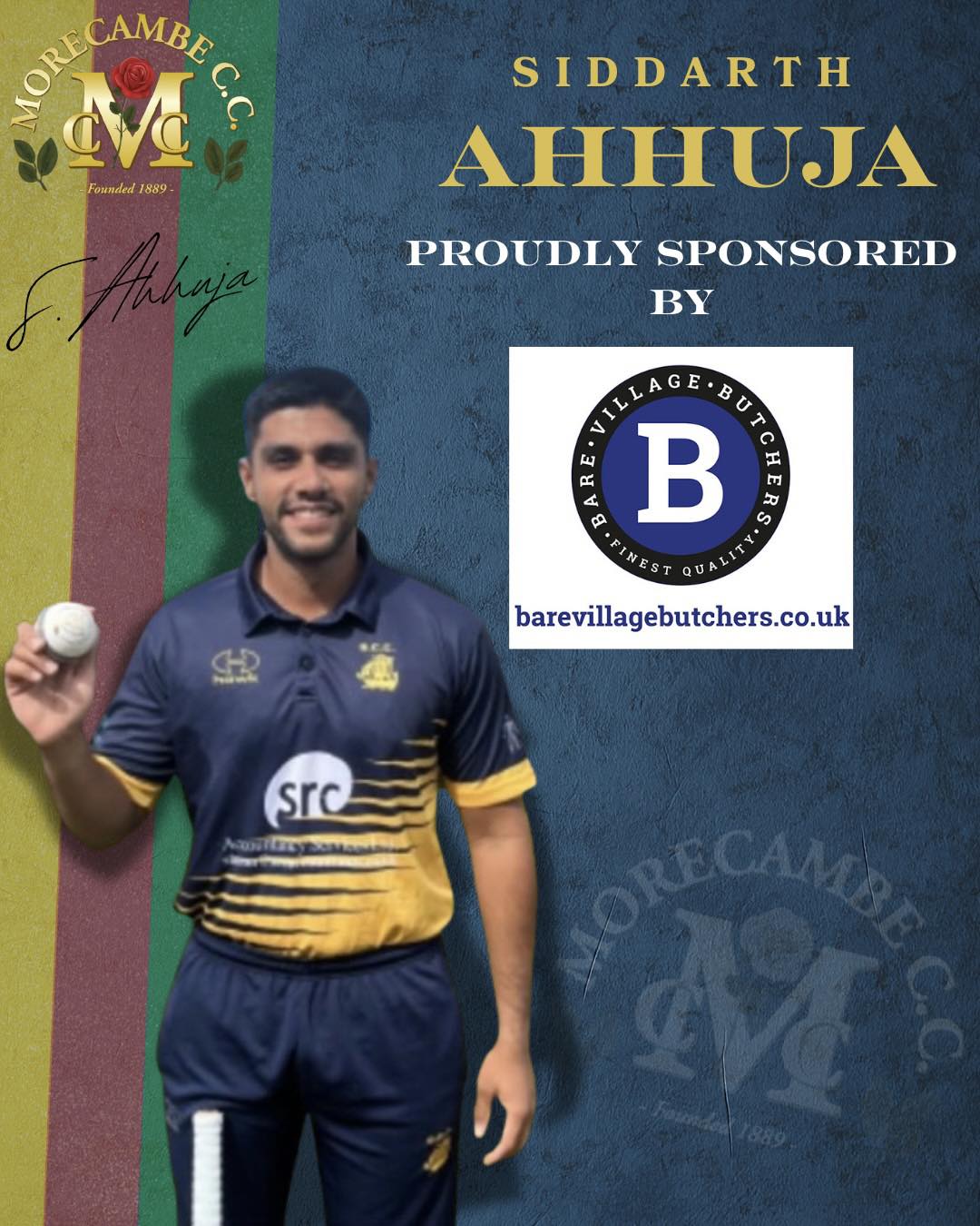 Morecambe - 🤝Siddarth Ahhuja kindly sponsored by Bare Village Butchers ...