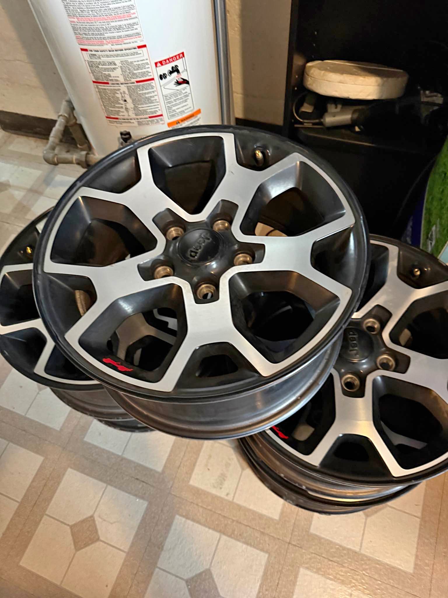 Jeep rubicon rims only/5 rims Need gone asap - Car Wheels, Tires ...