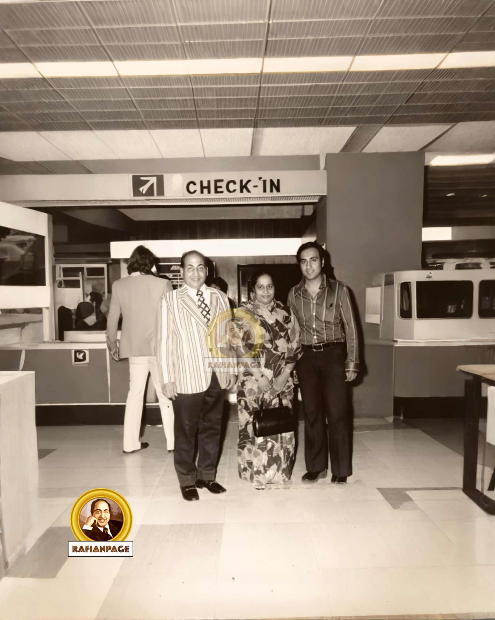 Rafianpage - At an airport filled with the soft hum of farewells and ...