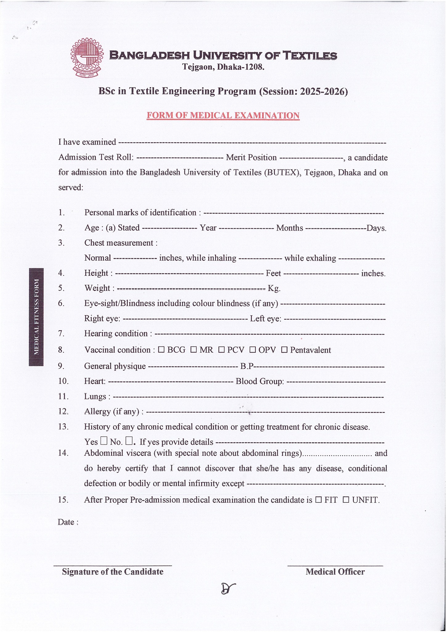 Bangladesh University of Textiles - BUTEX | Dhaka