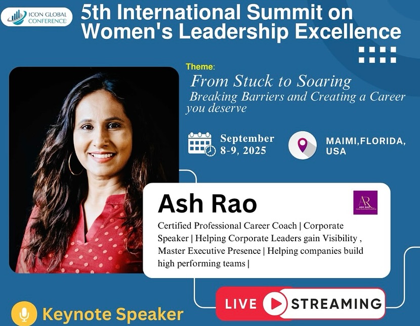 Ash Rao - Career Coach & Speaker