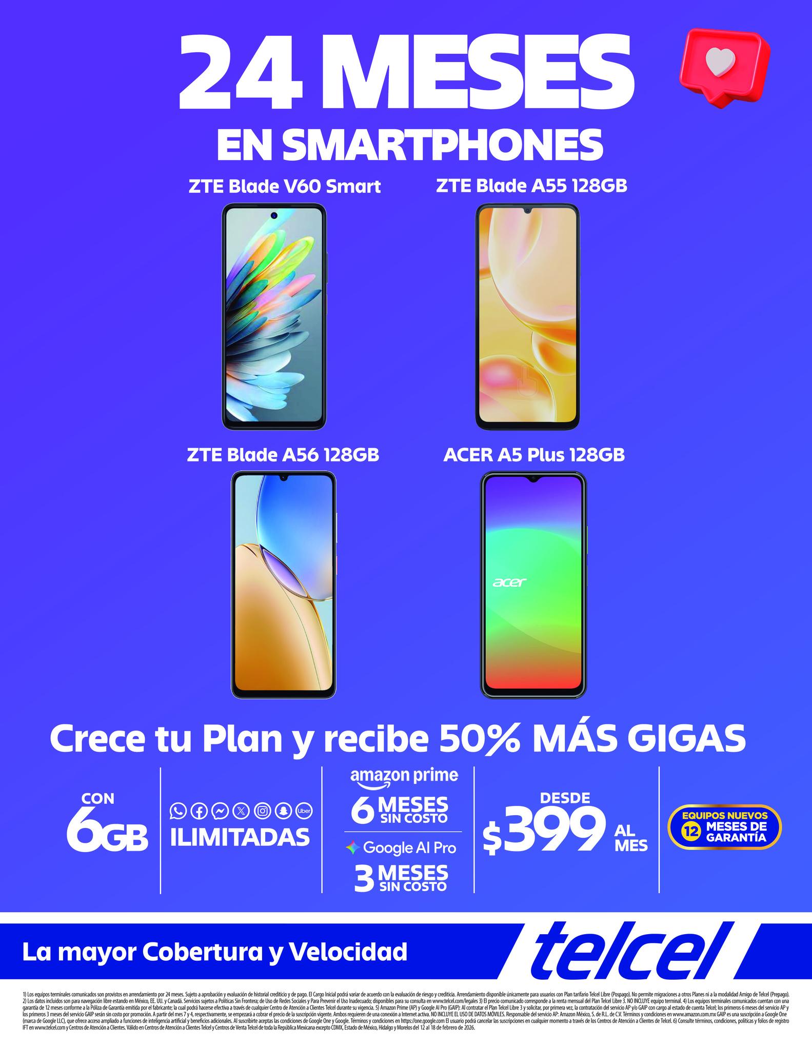 Telcel - 🚀 iPhone 17 con Telcel 5G Más potencia, más diseño y más ...