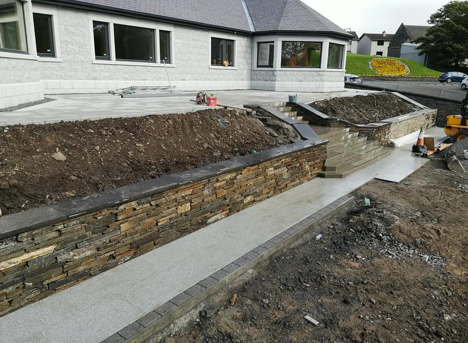 AJM Walling - Cladding and flat cope complete. Credit to...