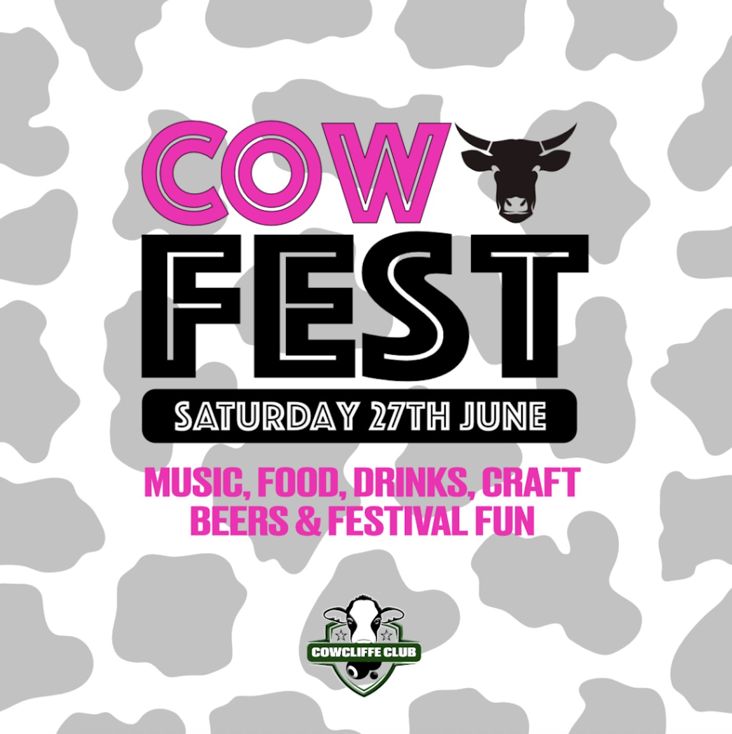 Cowcliffe - 🐄🐄🐄 COWFEST 2026 🐄🐄🐄 📅 Saturday 27th June We can’t wait to ...