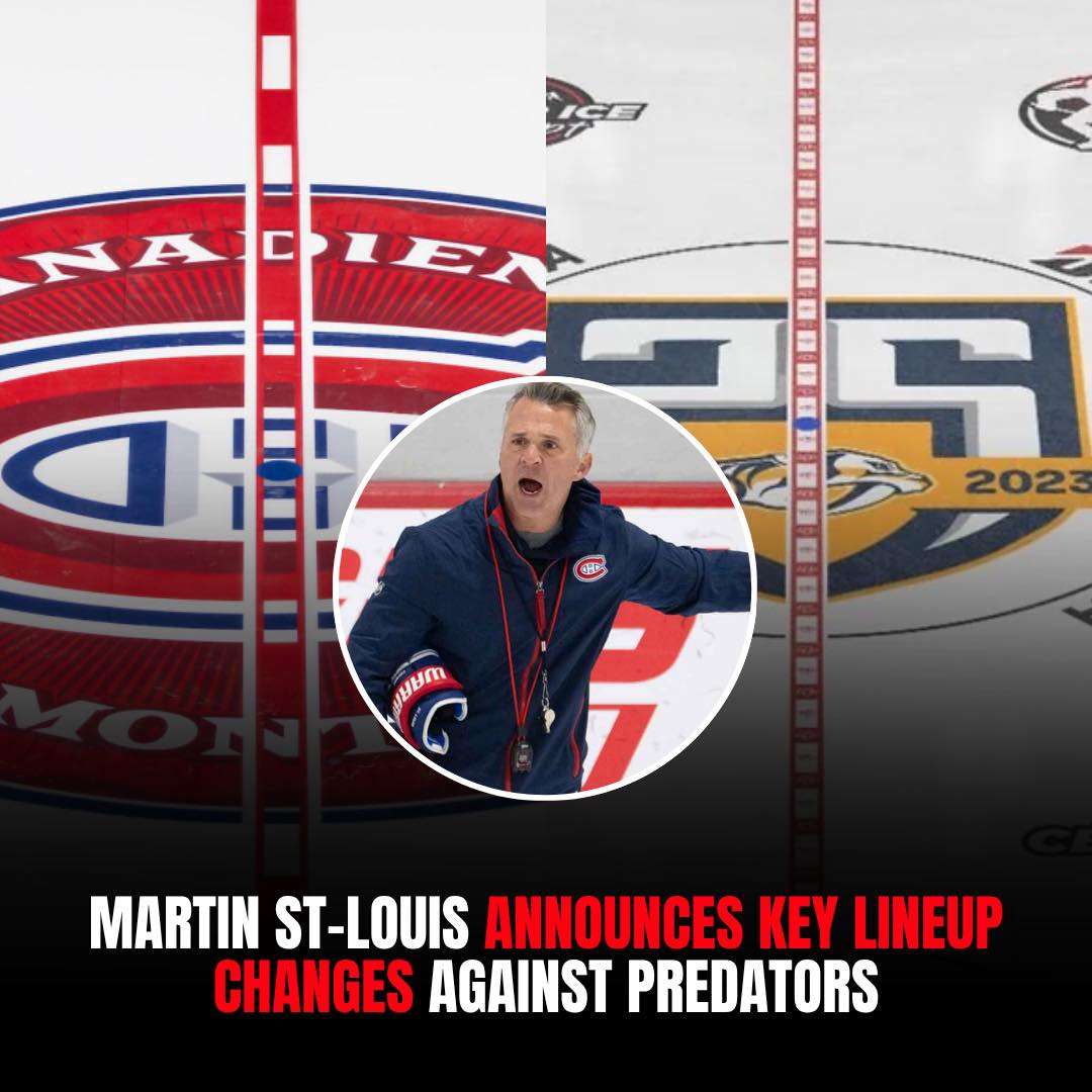 Habs - Lineup Changes for Tonight🚨 Details in comments 👇 | Facebook