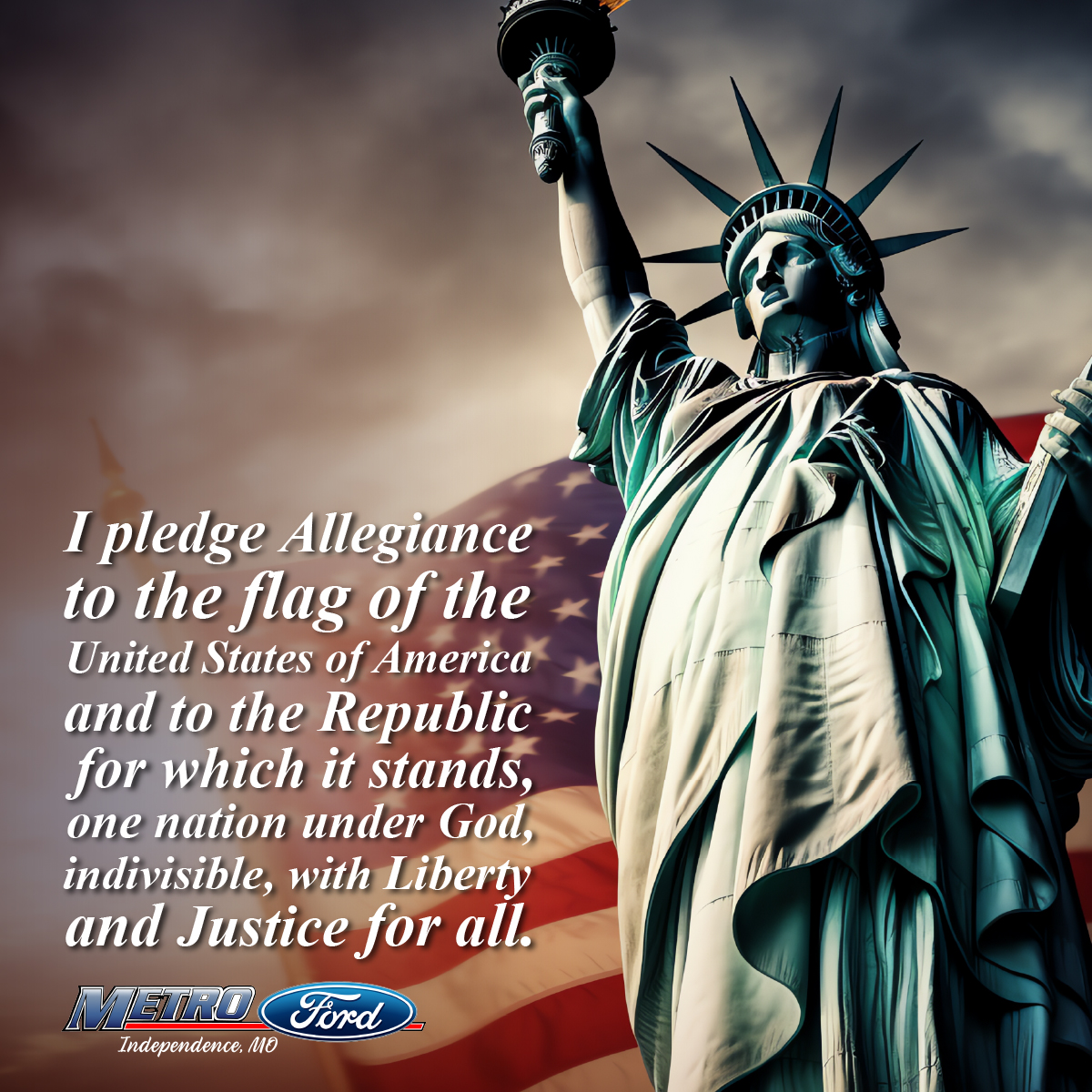 Metro Ford - At Metro Ford Independence, we proudly stand... | Facebook