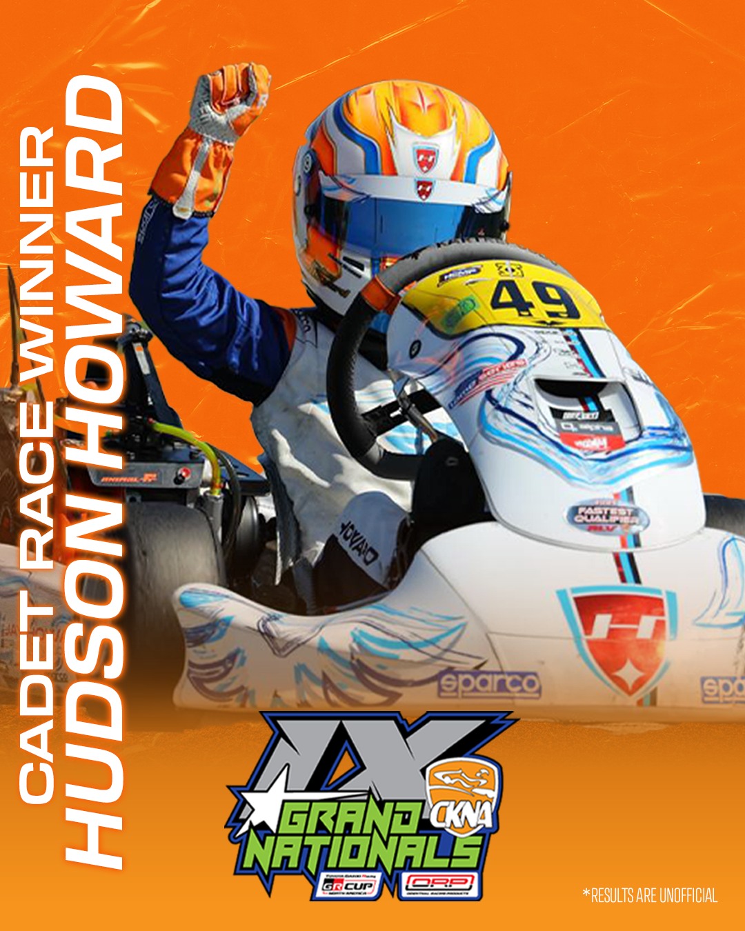 Hudson Howard is your unofficial... - Cup Karts North America | Facebook