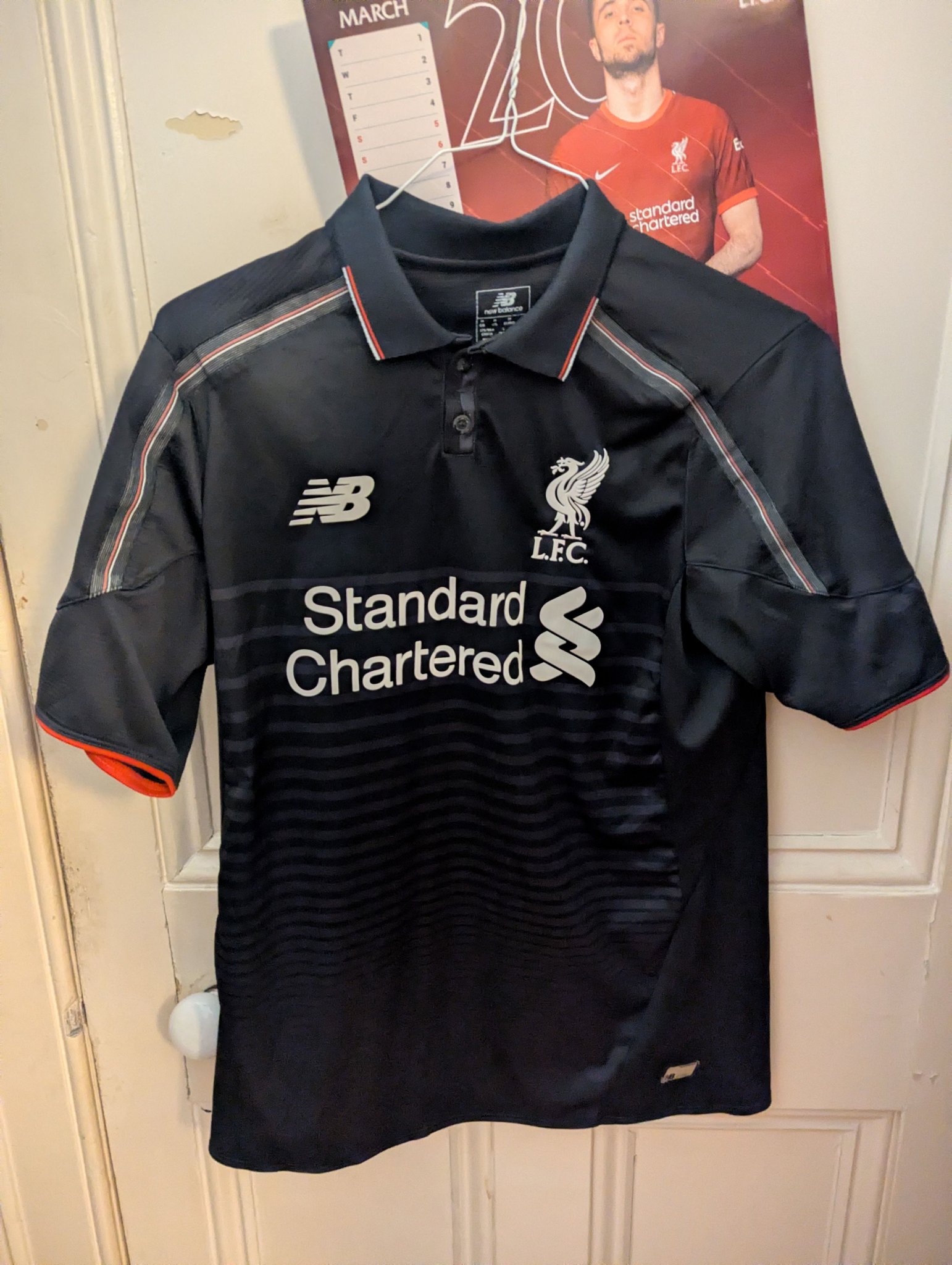 Irish - I got this today the New Balance Liverpool FC third shirt 