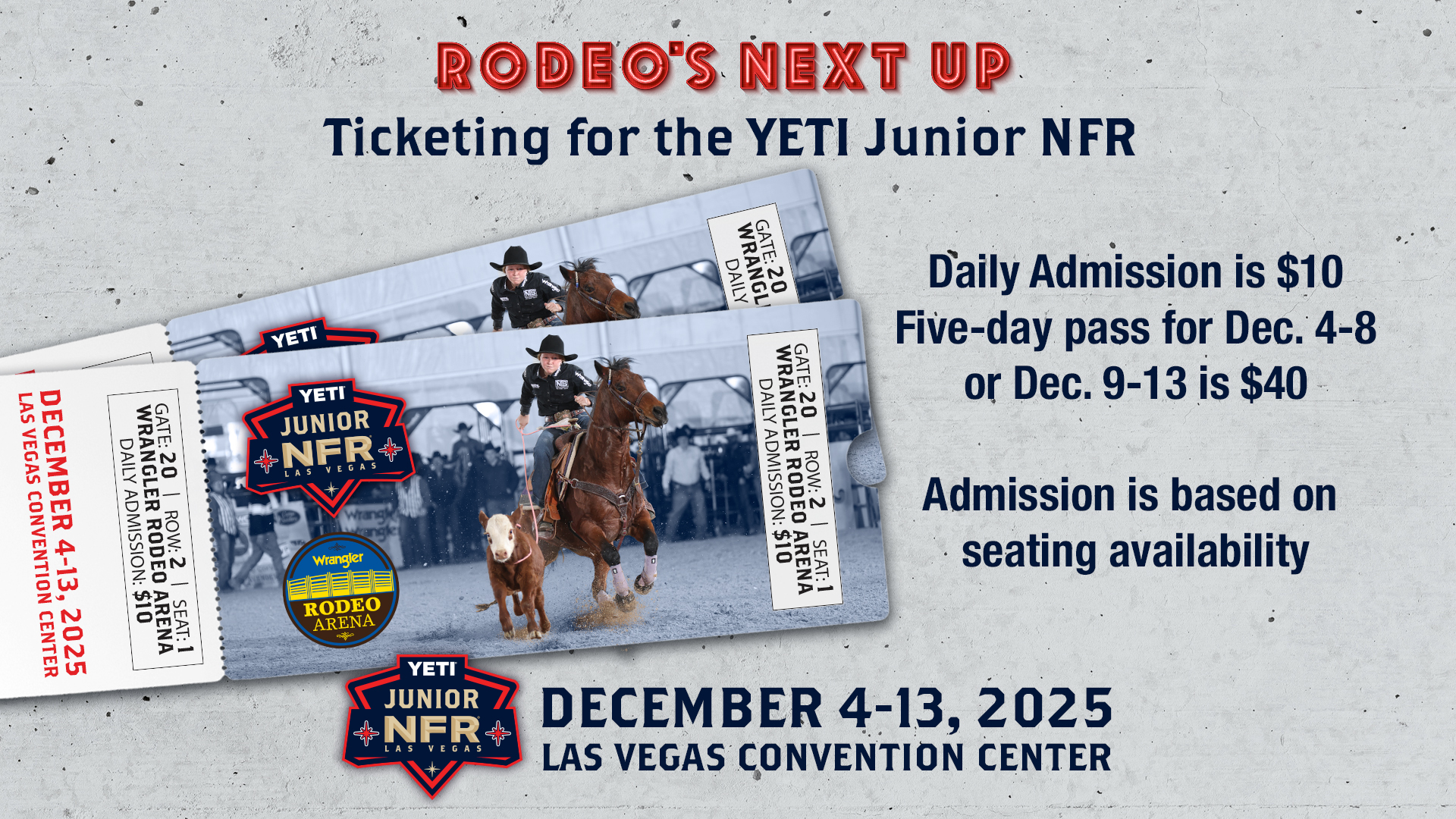 Junior NFR | Las Vegas NV