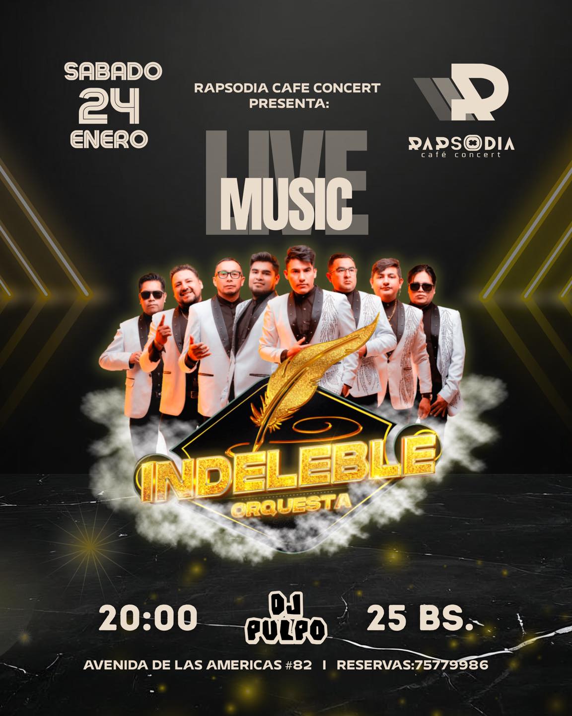 🔥 LIVE MUSIC EN RAPSODIA 🔥 Este... - Rapsodia Café Concert | Facebook