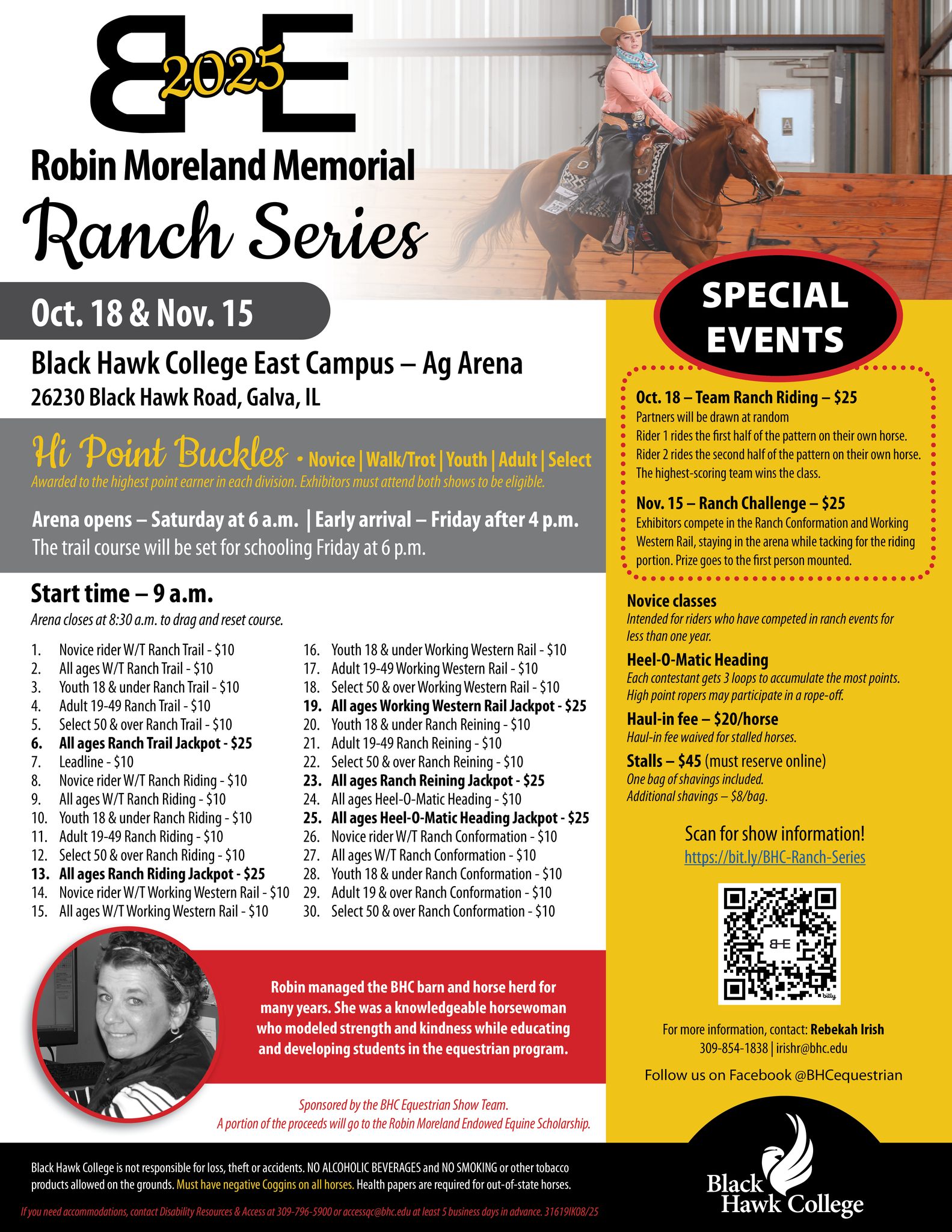 Black - 📣 Mark Your Calendars! Join us for our Fall Ranch Shows 🍂🐴 📅 ...