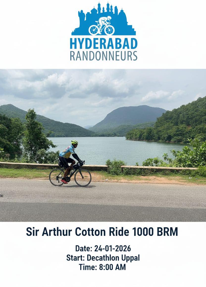 Sir Arthur Cotton Ride 1000 BRM -... - Hyderabad Randonneurs | Facebook