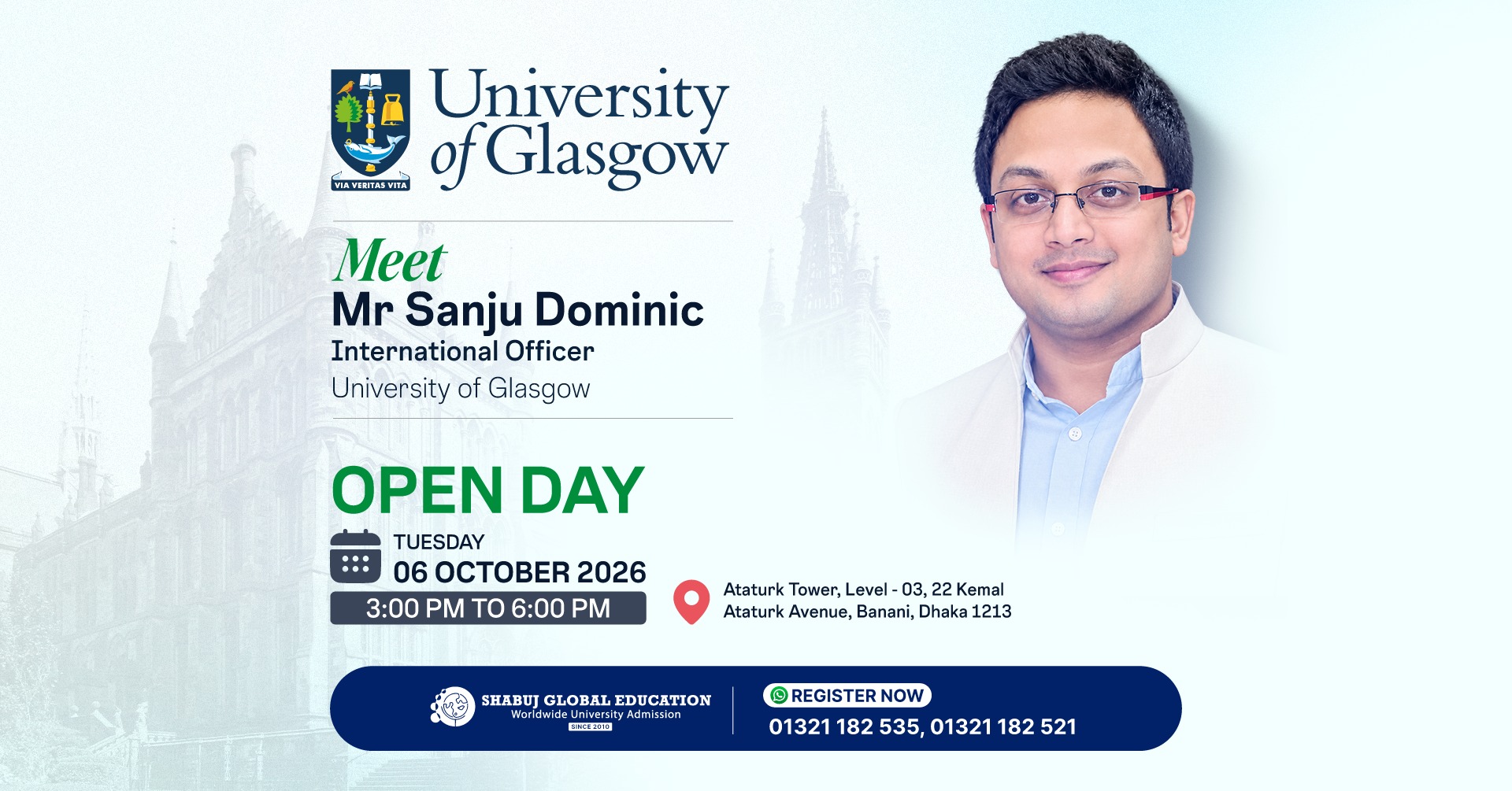University of Glasgow Open Day in Dhaka