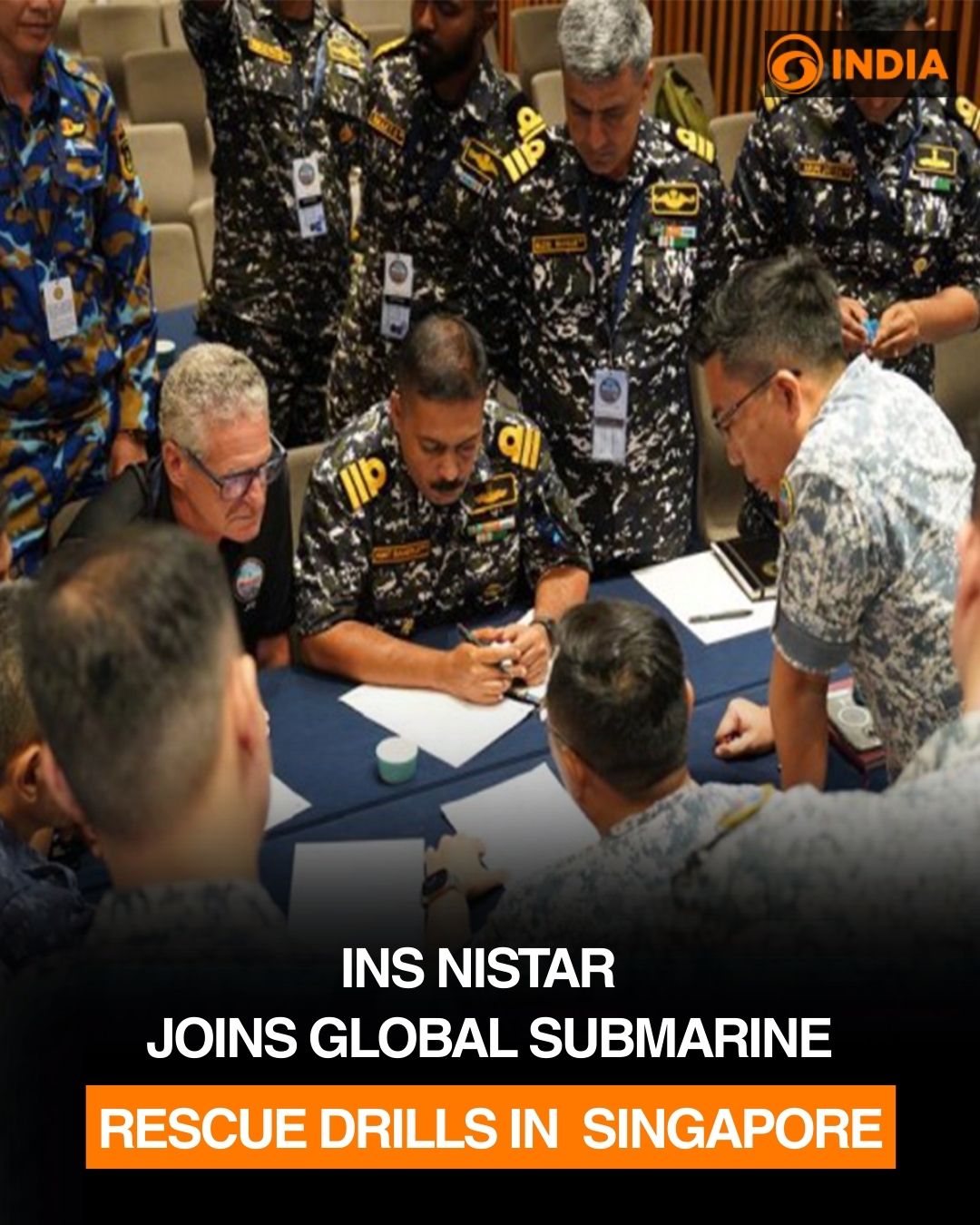 DD - Indian Navy’s INS Nistar joins Exercise Pacific Reach 2025 in ...