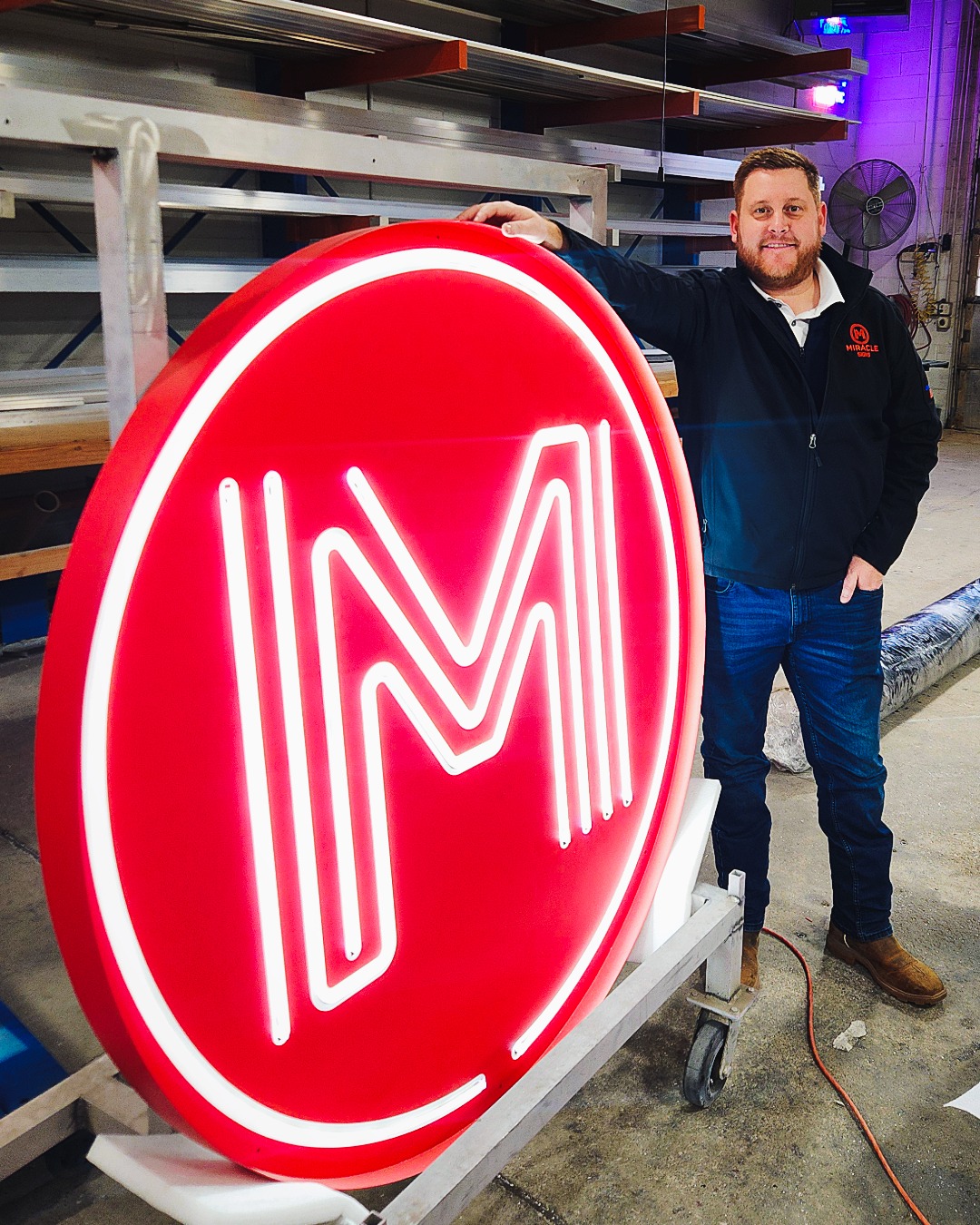Miracle - Matt, our President and Co-Owner, giving our new Miracle ...