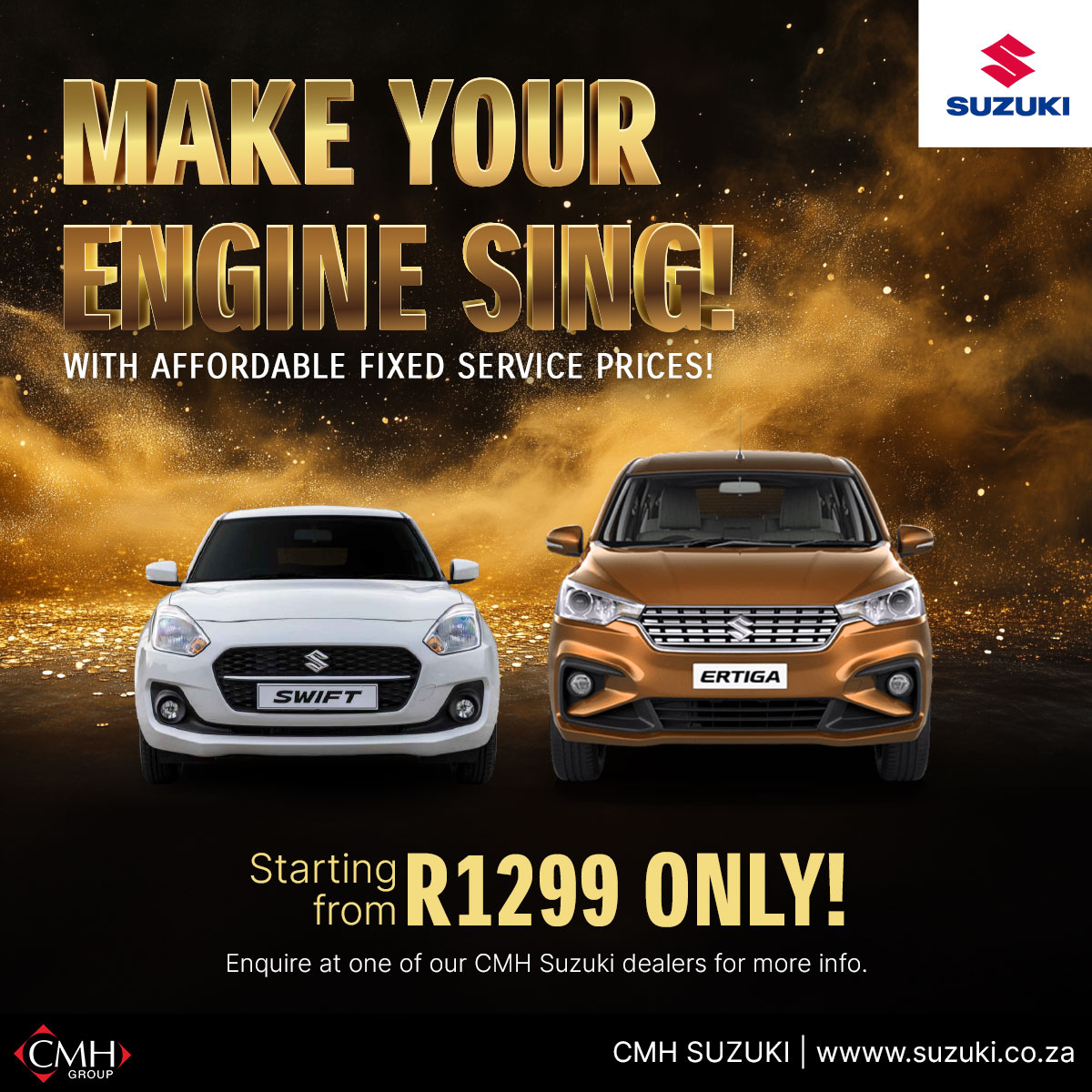 🎶 Make Your Engine Sing with Suzuki!... - CMH Suzuki Pinetown | Facebook