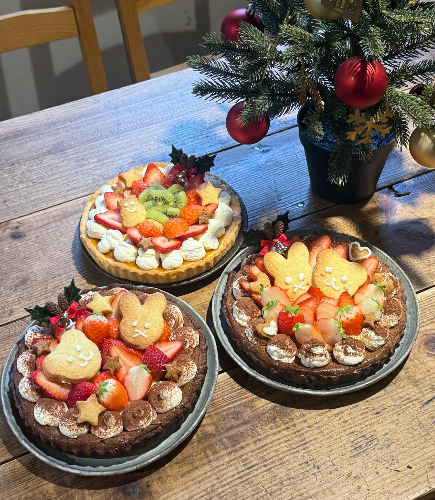 Merry Cristmas!! 今年はお客さまからのご要望で 特別にホールで