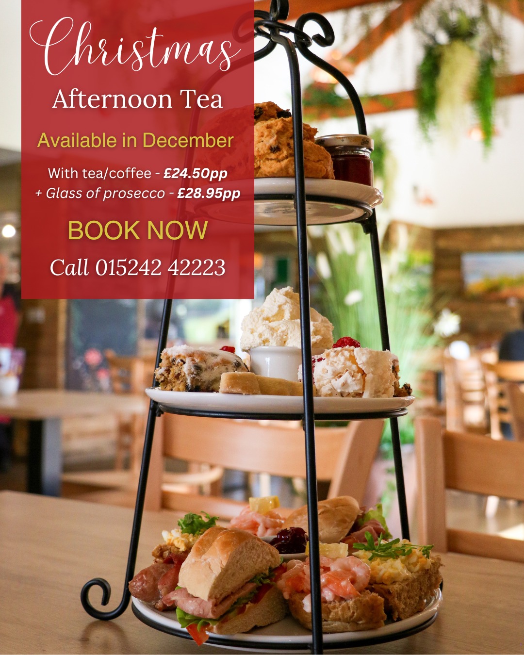 Country Harvest - Festive Afternoon Tea – Available This... | Facebook