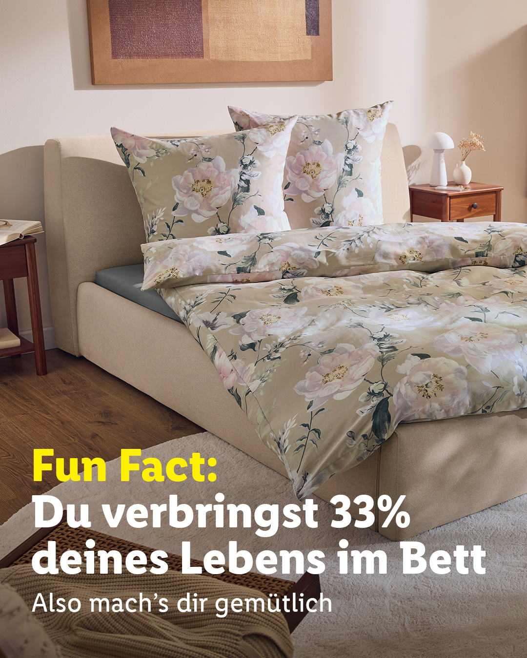 Alles, was die bequemste Zeit deines Tages noch bequemer macht: Satin- Bettwäsche, -Kissenbezüge, -Laken und mehr jetzt in deiner Filiale.🥱💤🧸 Jetzt entdecken ➡️ https://qr.lidl.com/exxxsij2 #lidlde #