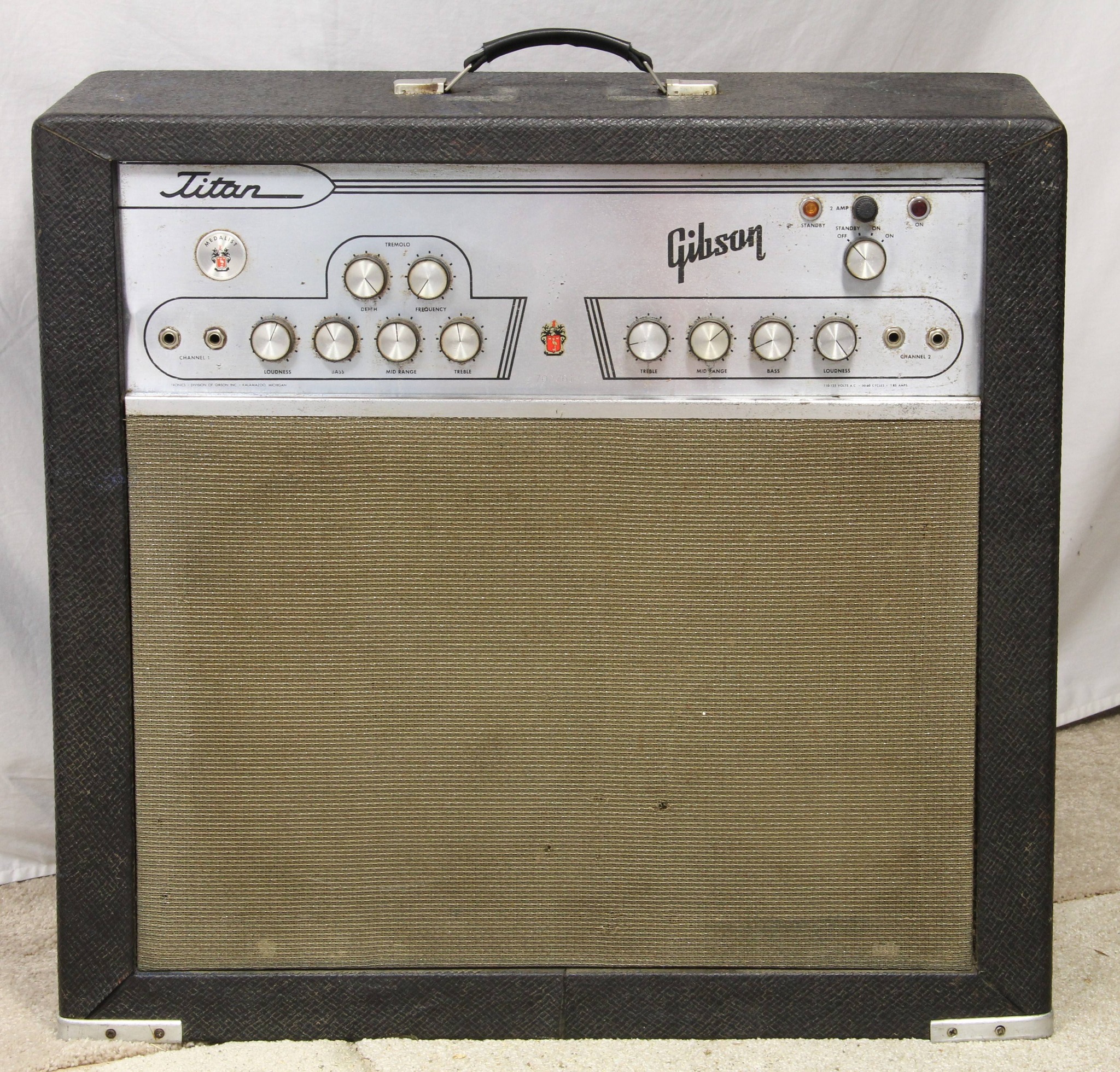 1964 Gibson Titan Medalist amp story