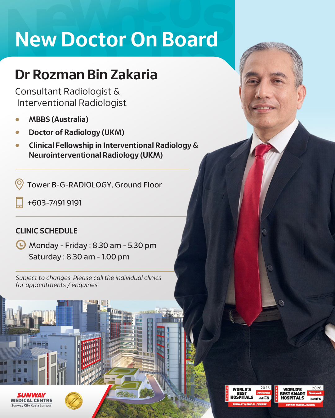 Sunway Medical Centre added a new... - Sunway Medical Centre