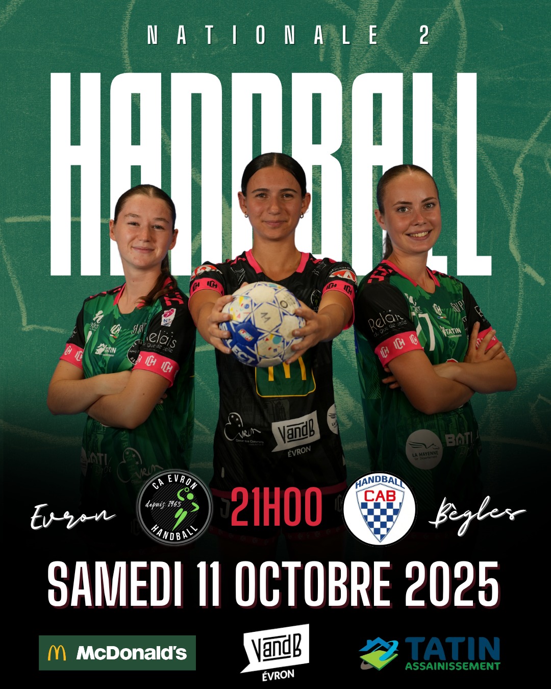 CA - 💚AFFICHE DU WEEK-END💚 Nos Seniors Féminines A reviennent à la ...
