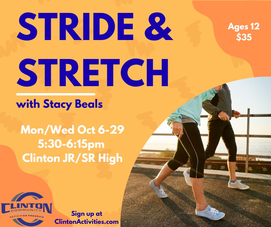Clinton - 👟 Walk your way to wellness! Join Stacy Beals this October ...