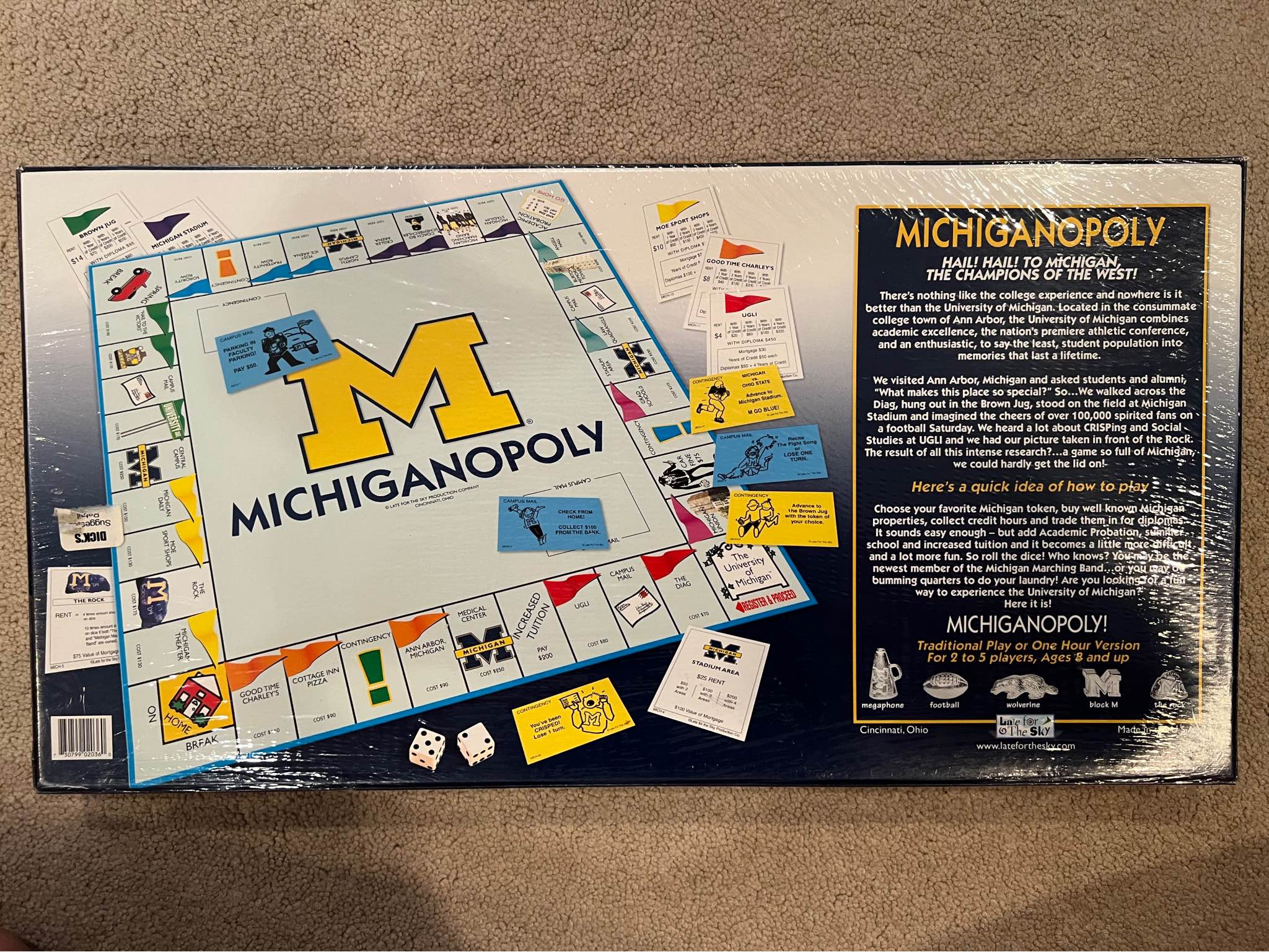 Michigan Monopoly Board Game - Board Games - Novi, Michigan | Facebook ...
