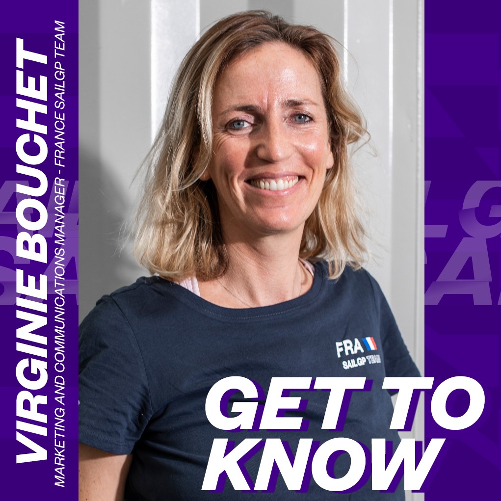 SailGP - Meet Virginie Bouchet, Marketing & Communications... | Facebook