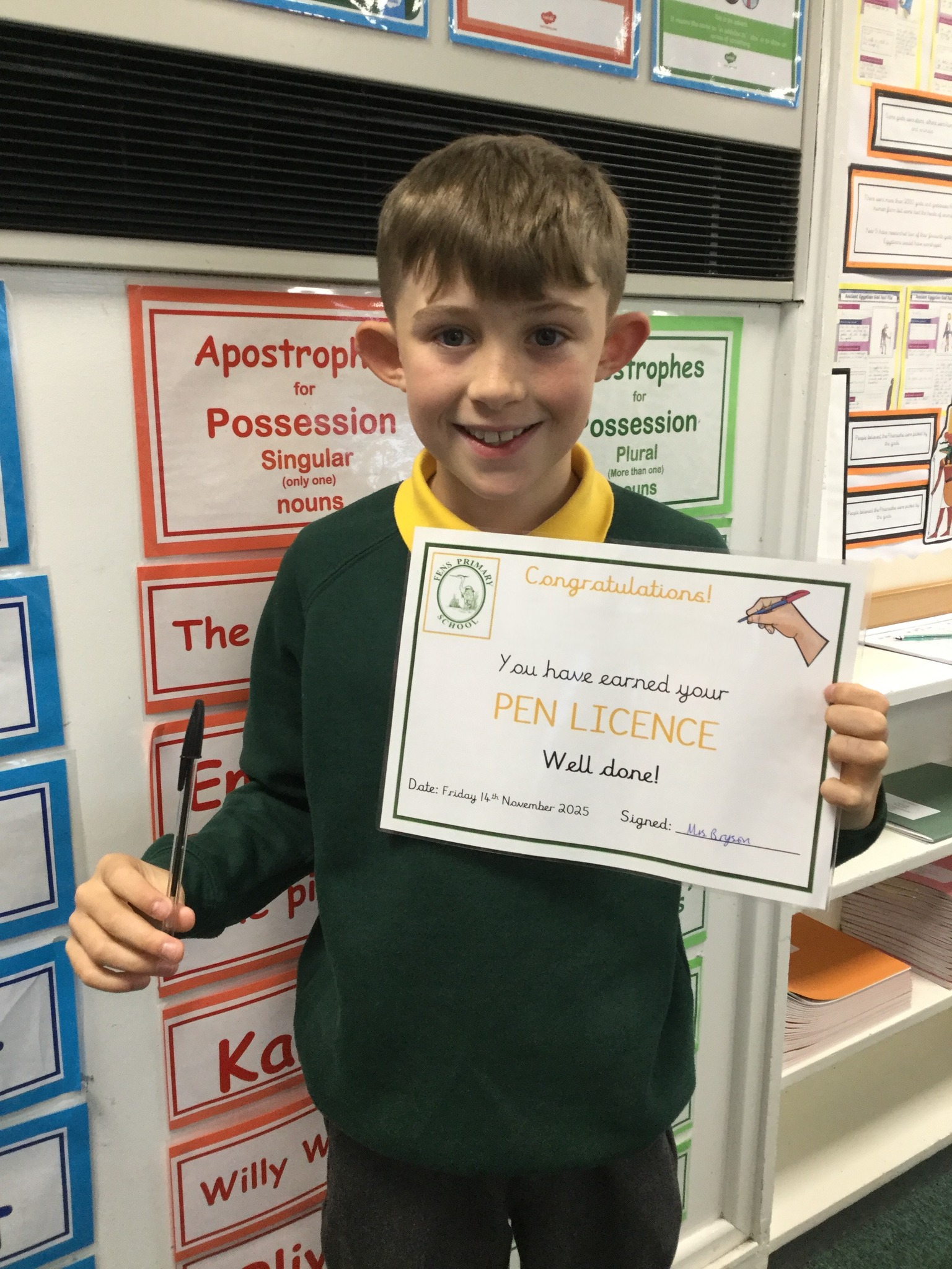 CONGRATULATIONS to one of our Y5... - Fens Primary School | Facebook