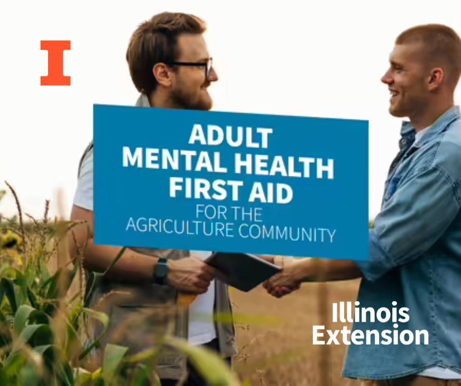 🌾🧠 Adult Mental Health First Aid for the Agricultural Community 🧠🌾 Farm ...