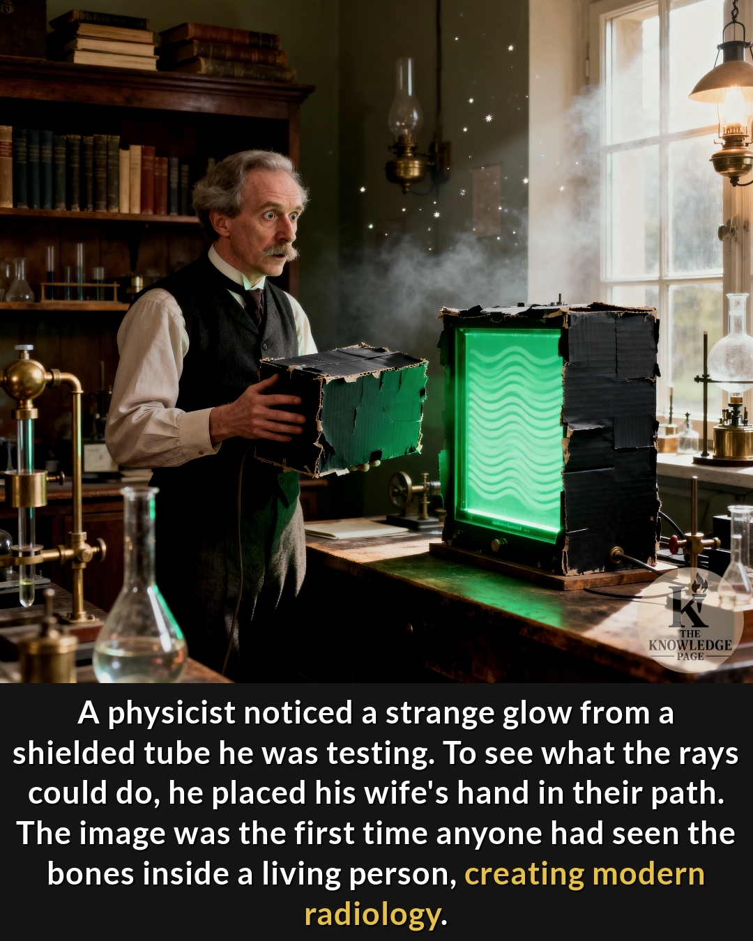 ANCIENT HISTORY | In late 1895, a German physicist experimenting in his ...