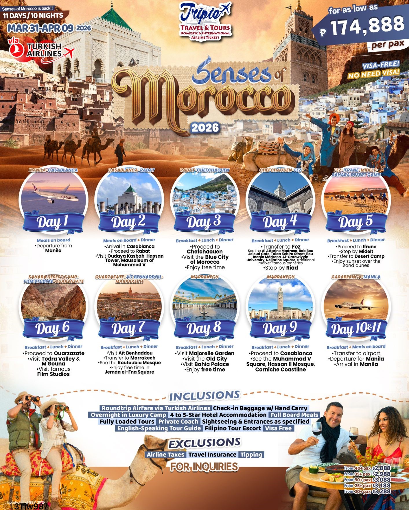 Tripie - Senses of Morocco is BACK, and it's more vivid than ever! 🇲🇦 ...