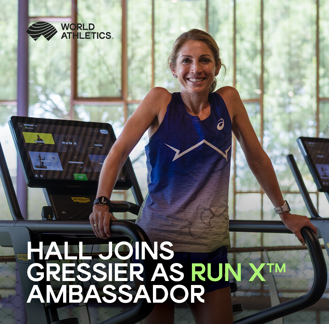 US distance runner Sara Hall has been announced as an official